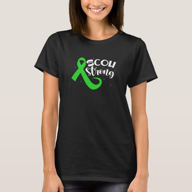 Camiseta Back Surgery Recovery Scoliosis Awareness  10 (Frente)