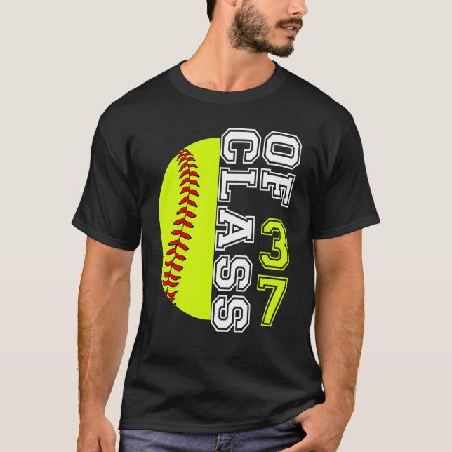 Camiseta Back To School Class of 2037 HandPrint Kindergarte (Frente)