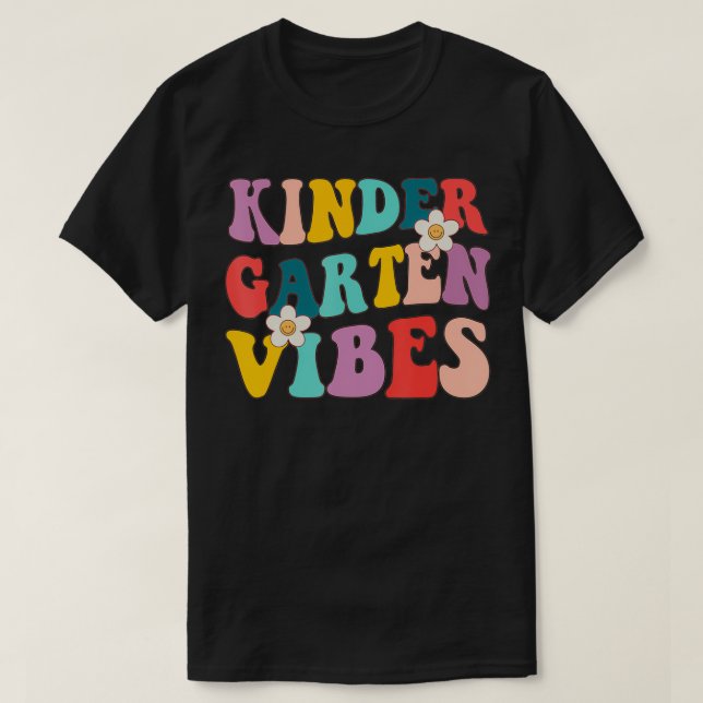 Camiseta Back to School  For Teacher Students Kindergarten  (Frente do Design)