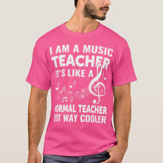 Camiseta Back to school-i am a music teacher it's like a no