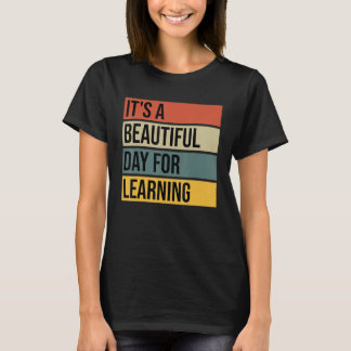 Camiseta Back To School It s A Beautiful Day For Learning V
