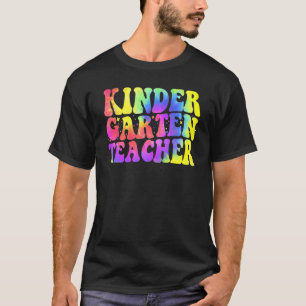 Camiseta Back To School Kindergarten Teacher Tie Dye