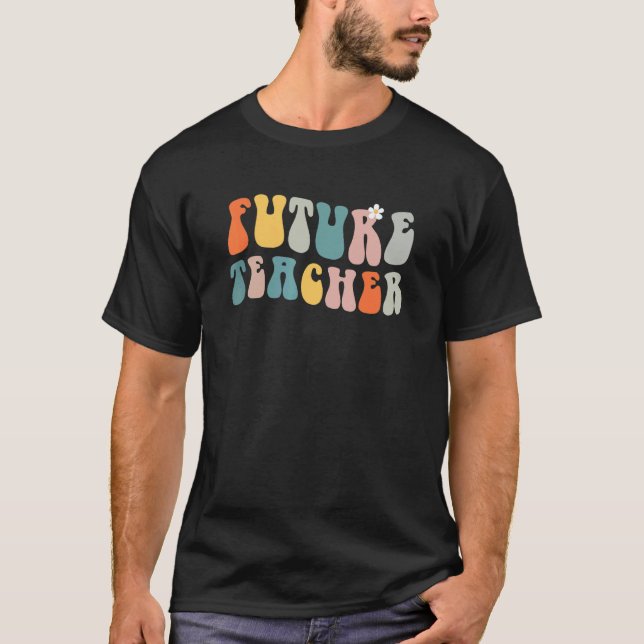Camiseta Back To School Teaching Future Leaders Teacher Lif (Frente)