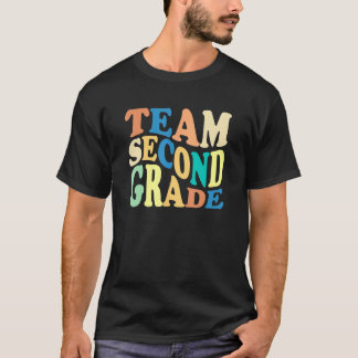 Camiseta Back To School Team Second Grade 2nd Grade Teacher