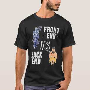 Camiseta Backend Vs. Fronend Developer Engenheiro Software 