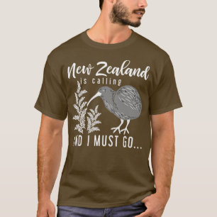 Camiseta Backerpacker Kiwi Gift Nova Zelândia