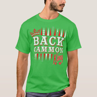 Camiseta Backgammon king unique backgammon player