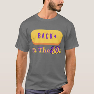 Camiseta Backohe 80s Divertido Retro Oitenta Aniversário ra