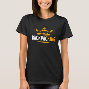 Camiseta Backpack do BackpacKing da Imagem do Backpack T