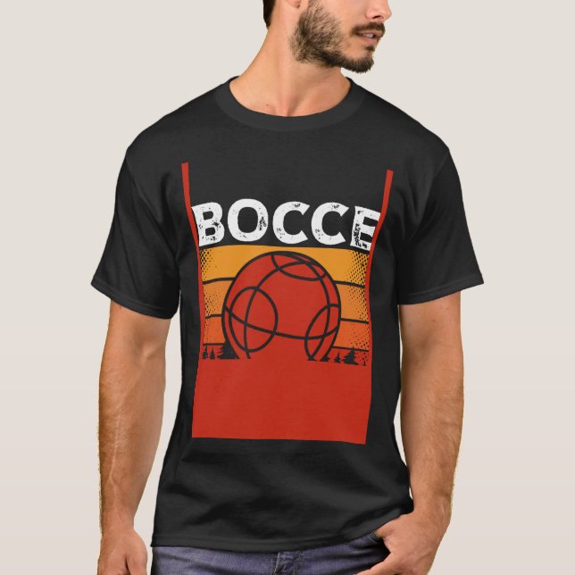 Camiseta Backprint Bocce Is My Workout Bocce Ball (Frente)