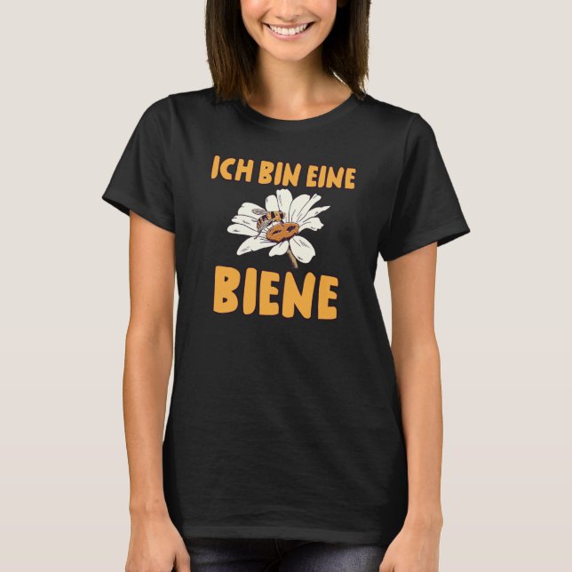 Camiseta Backprint I am a bee for beekeepers and bee  1 (Frente)