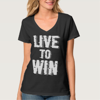 Camiseta Backprint Live to win