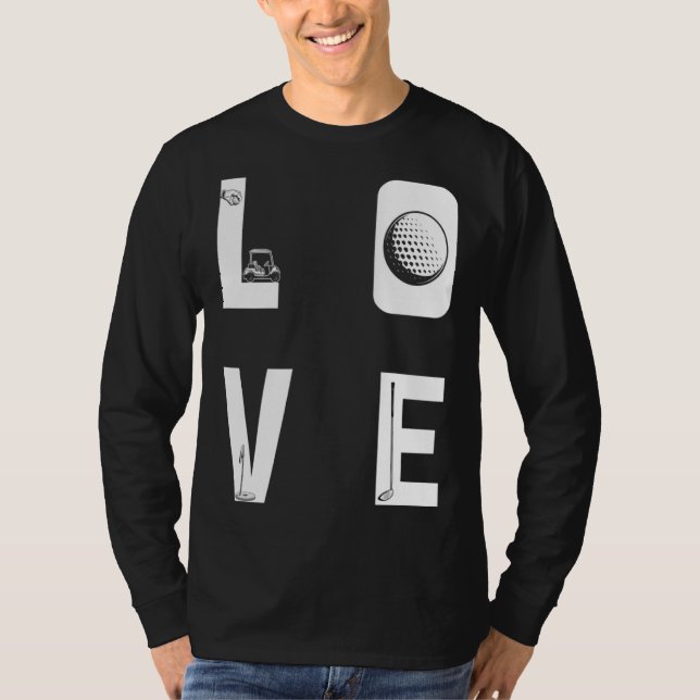 Camiseta Backprint Love Golf (Frente)