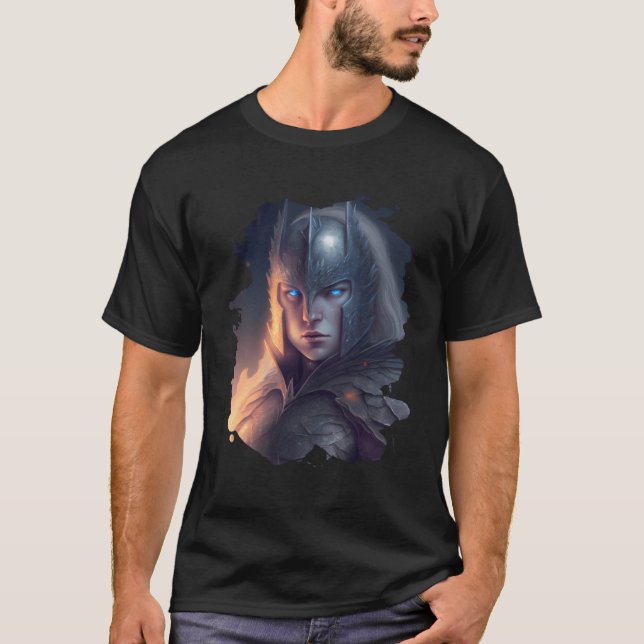 Camiseta Backprint Reign of Ice the queen of darkness fanta (Frente)