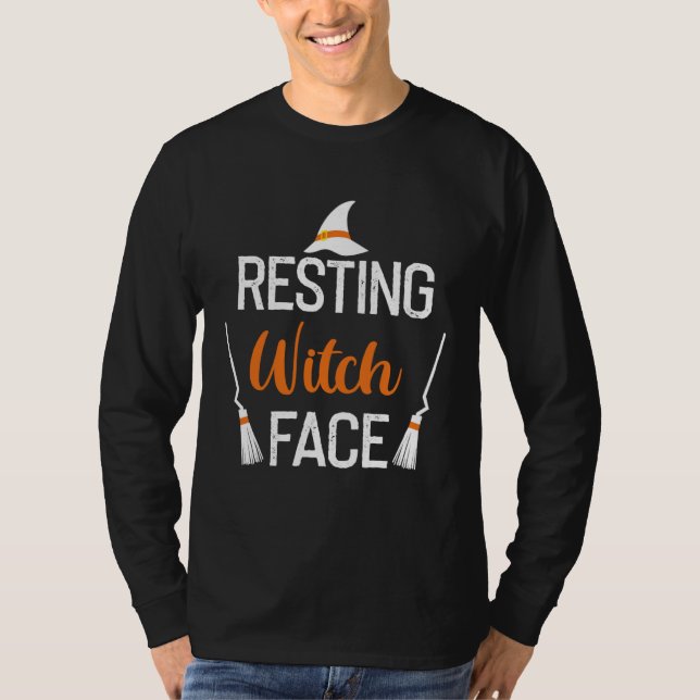Camiseta Backprint Resting Wwitch Face (Frente)