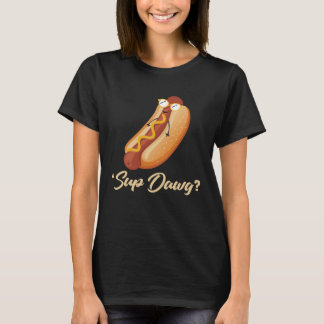 Camiseta Backprint Sup Dawg  Hot Dog