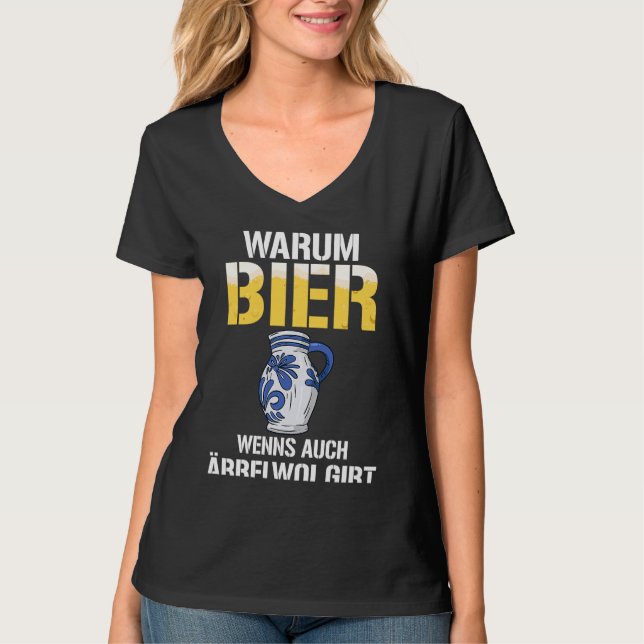 Camiseta Backprint Why beer if there is also Äbbelwoi  2 (Frente)