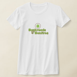 Camiseta Backroads & as mulheres das fogueiras multam o