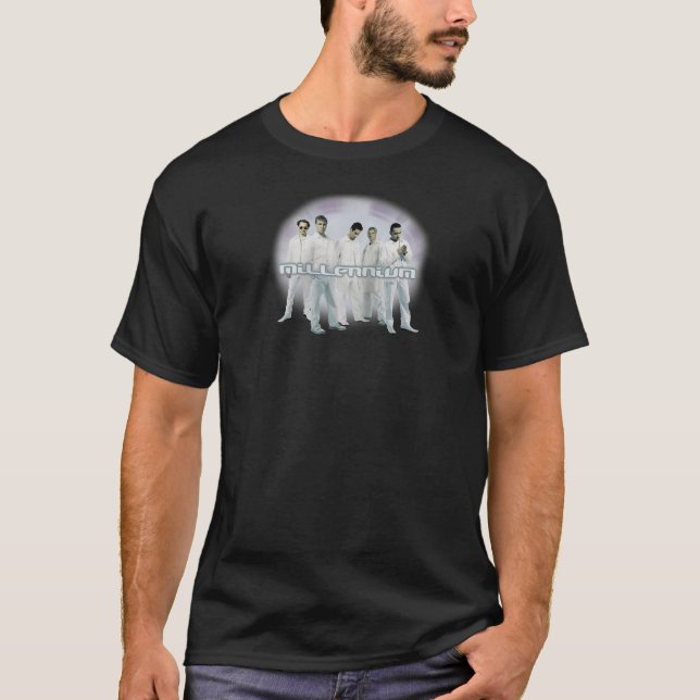 Camiseta Backstreet Boys Millennium Recolor Raglan Baseball (Frente)