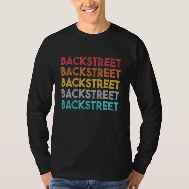 Camiseta Backstreet Retro Vintage (Frente)