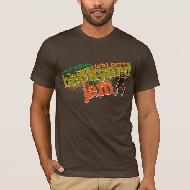 Camiseta Backyard Jam Vibes Caribenhas (Frente)