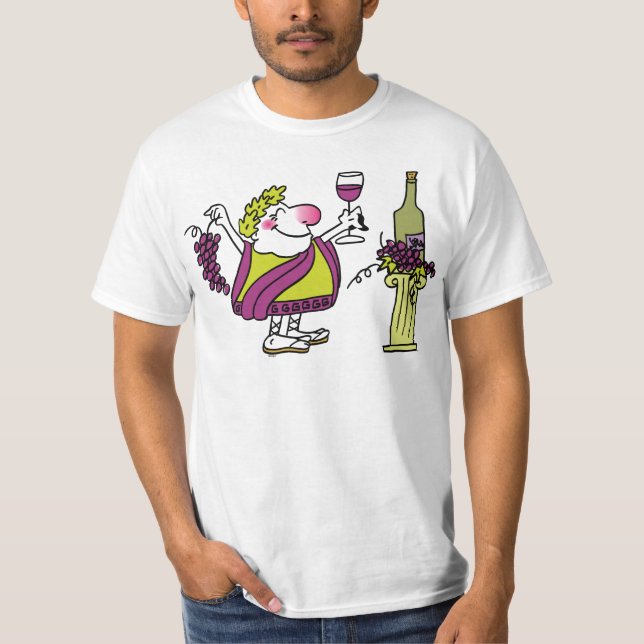 Camiseta Baco & vinho (Frente)