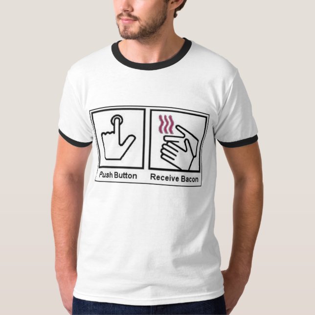 Camiseta bacon (Frente)