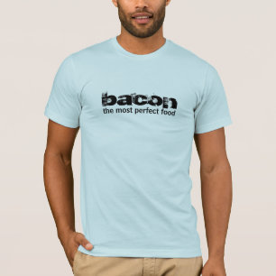 Camiseta bacon, a comida a mais perfeita
