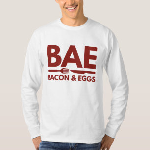 Camiseta Bacon-Básico E Ovos