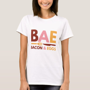 Camiseta Bacon-Básico E Ovos