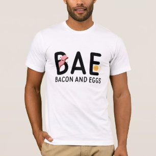 Camiseta Bacon-Básico E Ovos