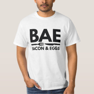 Camiseta Bacon-Básico E Ovos