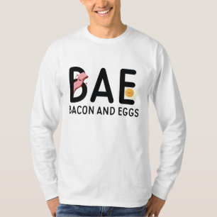 Camiseta Bacon-Básico E Ovos