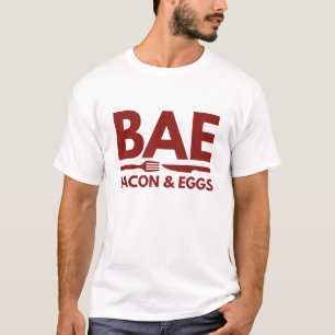 Camiseta Bacon-Básico E Ovos