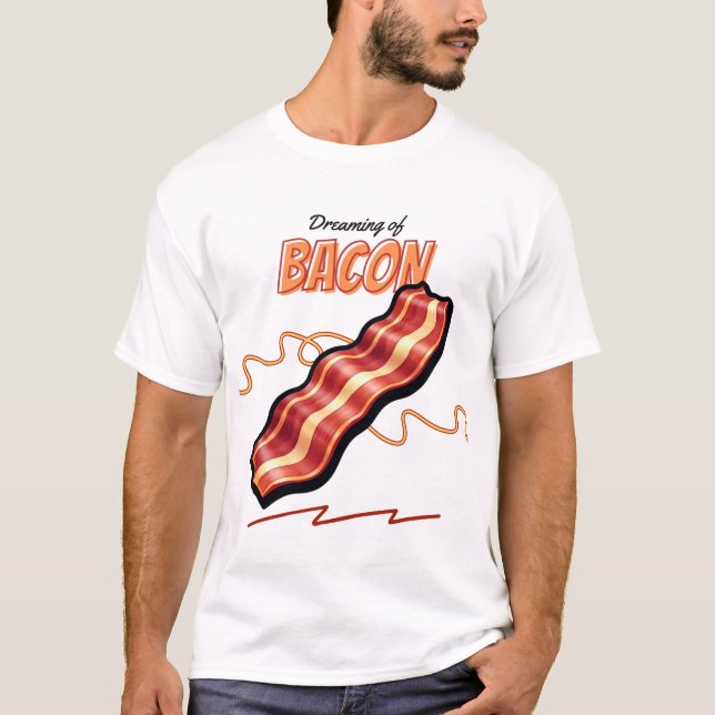 Camiseta Bacon Bliss Tee - Sizzle em Estilo! (Frente)