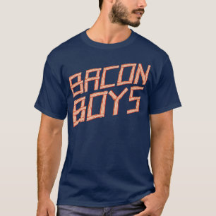 Camiseta Bacon Boys - Carne de Suíno - Barbecue-Café-da-man