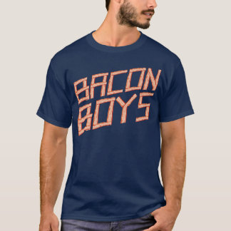 Camiseta Bacon Boys - Carne de Suíno - Barbecue-Café-da-man