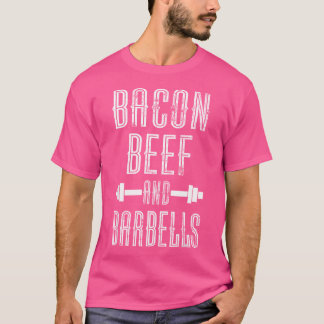 Camiseta Bacon Carne De Bovino E Barbelhas Elabora Construç