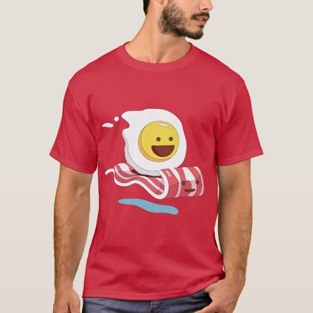 Camiseta Bacon de Ovo (Frente)