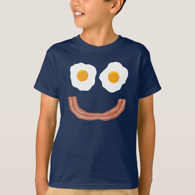 Camiseta Bacon de Ovos (Frente)