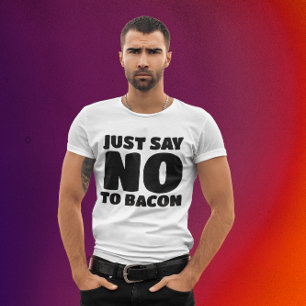 CAMISETA BACON - DIGA SEM T-SHIRTS