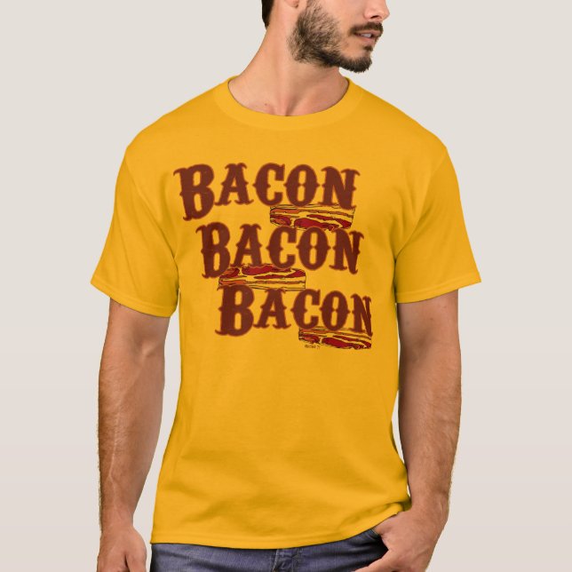 Camiseta Bacon do bacon do bacon (Frente)