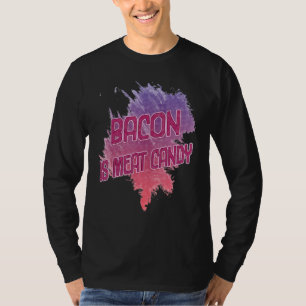 Camiseta Bacon É Carne Doce Sarcástico