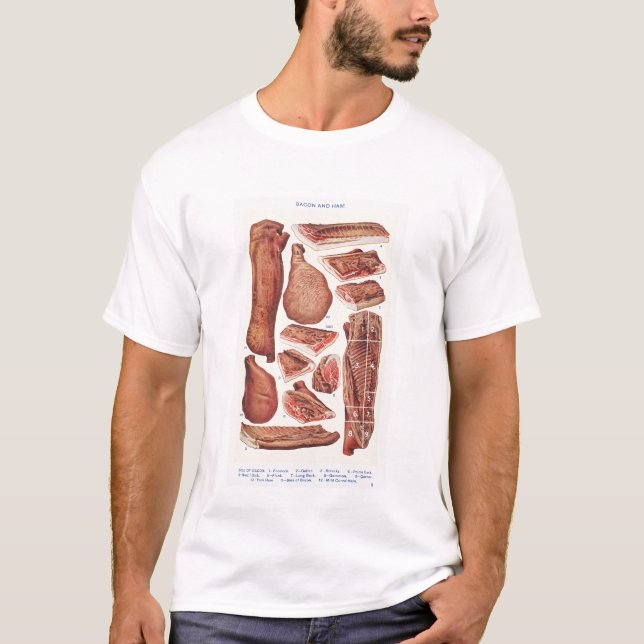 Camiseta Bacon e Ham (Frente)
