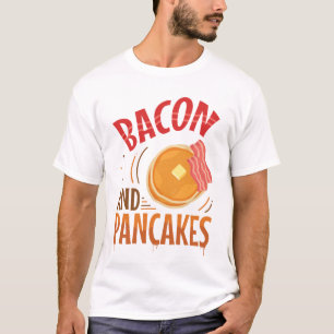 Camiseta Bacon e Panquecas