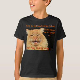 Camiseta ...Bacon Extra Não Vai Perturbar Kitty