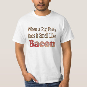 Camiseta Bacon Fart Tshirt