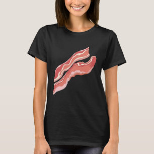 Camiseta Bacon Halloween Casais de Correspondência de Café