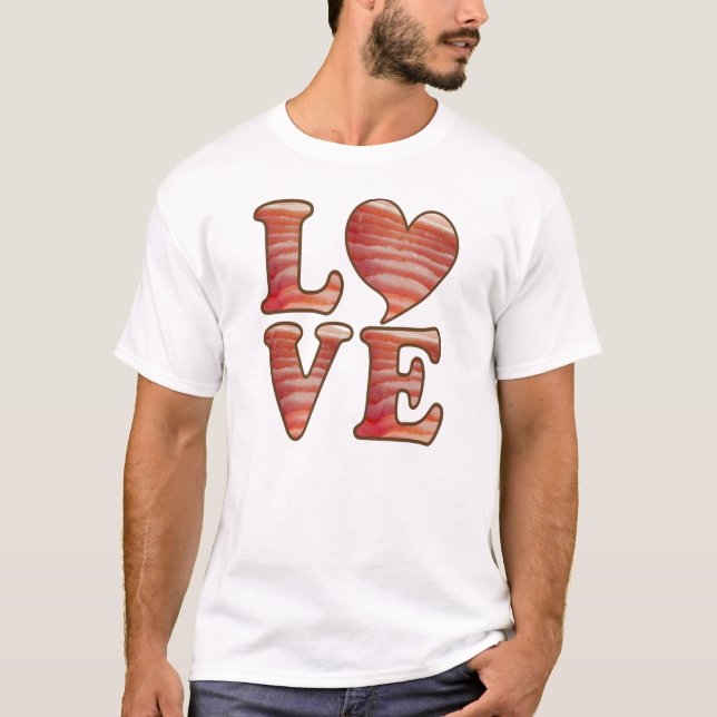 Camiseta Bacon Love (Frente)