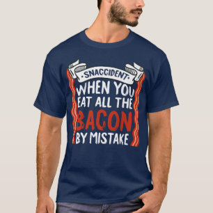 Camiseta Bacon Lover Piggy Pig Design Premium
